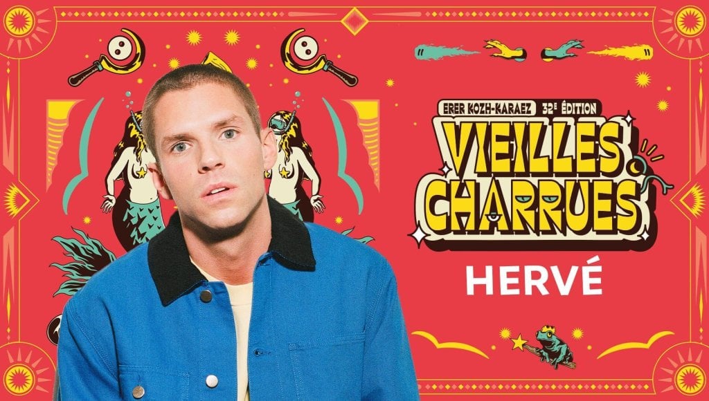 Hervé en concert aux Vieilles Charrues 2024